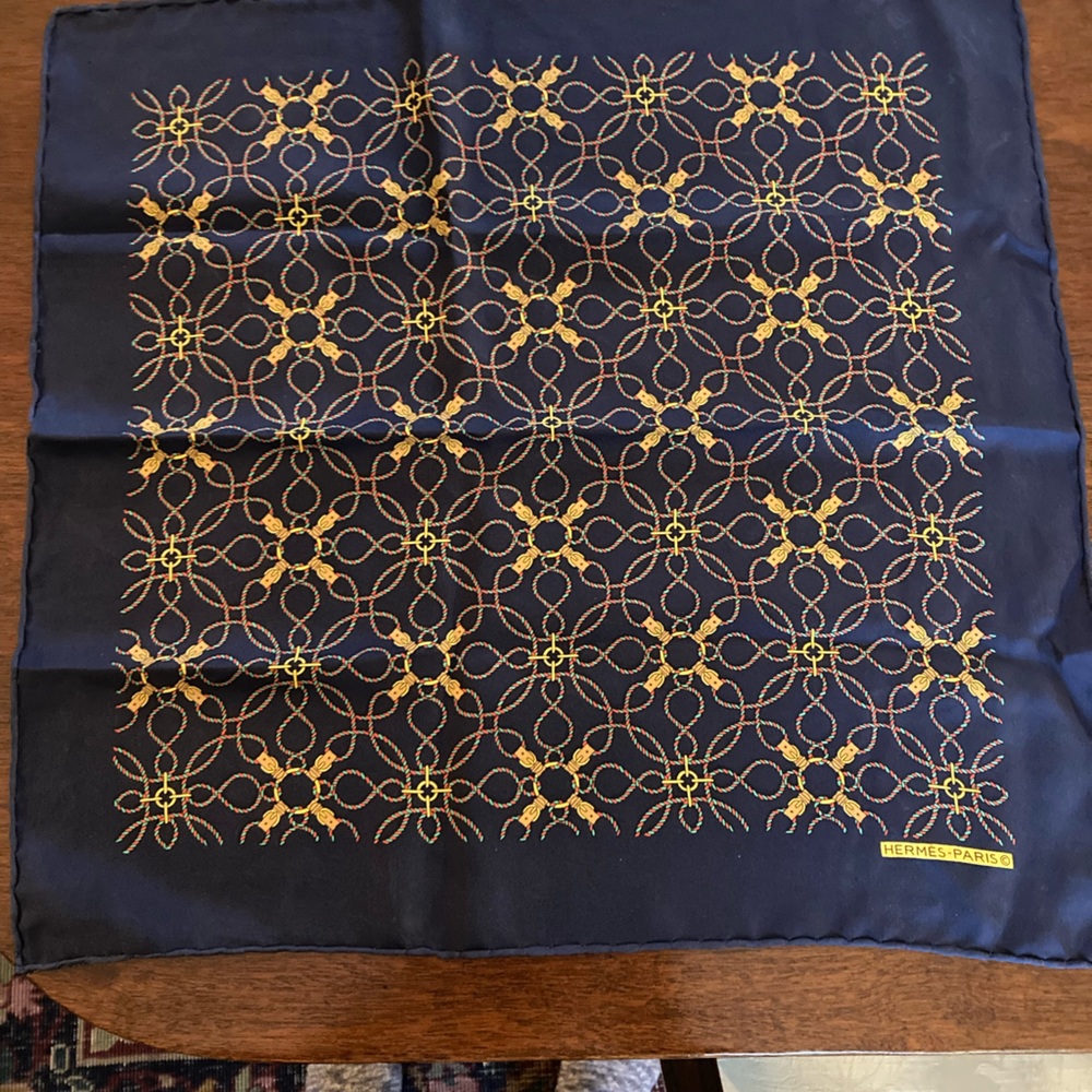 Hermes Men’s Pocket Square